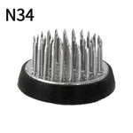 support floral argent noir moderne adhésif pointu rond fixe arrangement vase