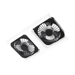 plafonnier led ventilateur double vis e27 blanc noir bleu moderne minimaliste