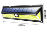lampe solaire led panneaux solaires capteur mouvement ip65 moderne extérieure sécurité jardin contemporain