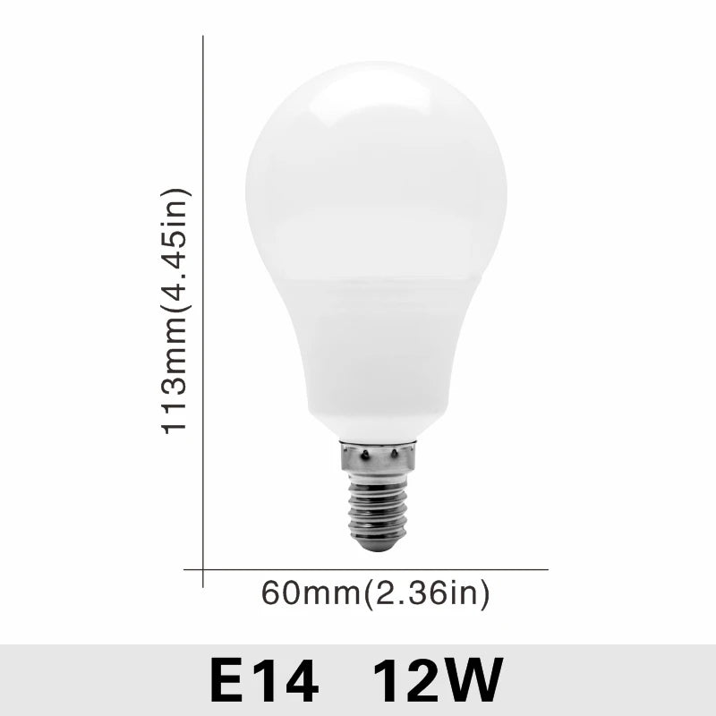 lot ampoule led culot e27 blanc mat moderne éclairage intérieur salon chambre maison