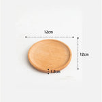 assiettes bois naturel assiettes carrées ovales différentes tailles minimaliste rustique