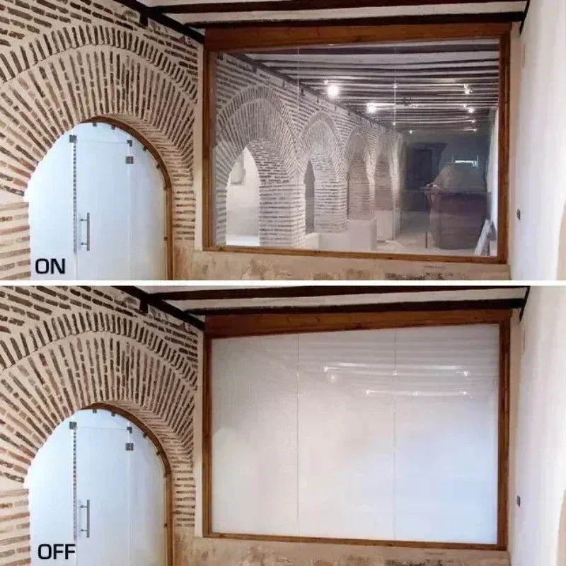 Panneaux séparation blanc opaques modernes protection privée uv diy autoadhésifs