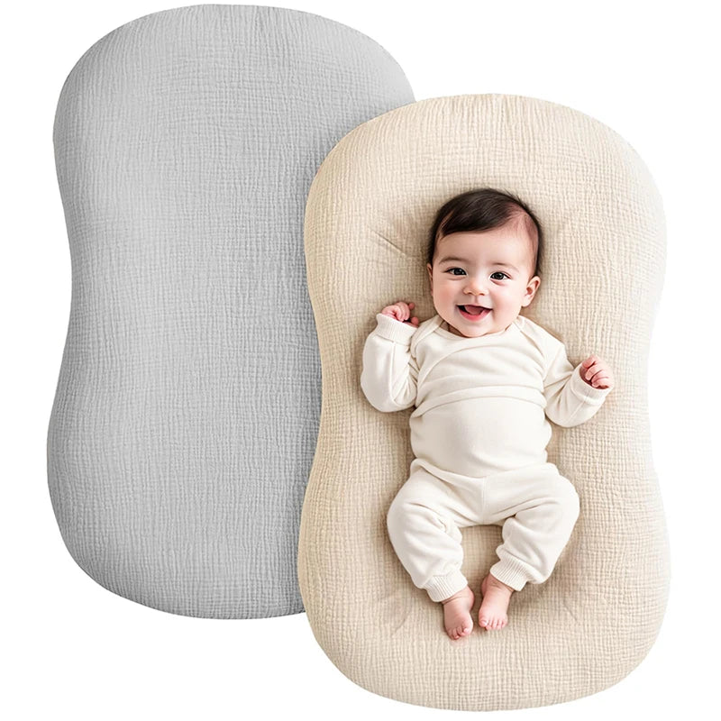 housse bébé coton douce floral moderne rose clair coussin tendre ans respirant