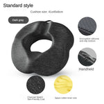 coussin siège anti décubitus mousse mémoire forme polyester amovible lavable moderne ølets couleur gris