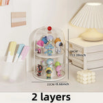 présentoir rotatif transparent moderne organiser figurines anime boîte collectionneur étanche poussière spacieux maison