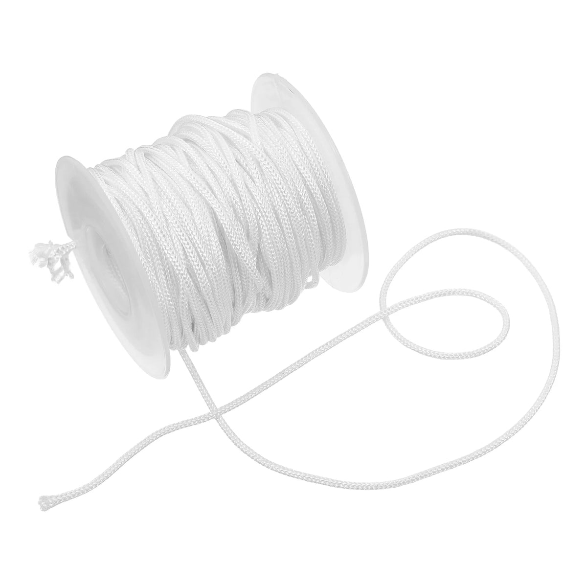corde polyester blanc tissage moderne opacité remplacement store fenêtre accessoire rideau pull durable usage