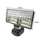 lampe led portable 18w noir clips moderne double usb 3v 12v