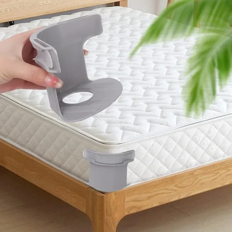 supports lit clips anti dérapants blanc gris modernes fonctionnels