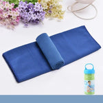 serviette refroidissement rapide microfibre bleue moderne vert orange violet rouge sportive absorption rapide