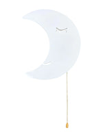 veilleuse murale nuage flottant ballon enfantin décorative chambre bébé LED posée fixée cordon blanc