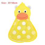 Sac rangement bain maille fine blanc succion moderne jouets bain shampooing savon brosse