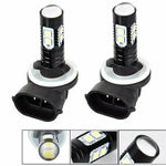 ampoules led 12000lm h8 h16 6000k 12v 24v blanc noires modernes vtt voiture camion