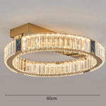 lampe moderne or transparent facettes élégante invisible 249 2000lm 90 260v assemblage salon