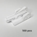 clips rideau ajustables blanc texture tissée opacité moderne clips ruban rideau