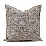 coussin géométrique laine coton contemporain beige gris noir décoratif sofa lit voiture