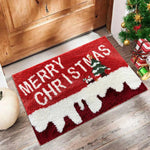 tapis sol antidérapant résistant noël motifs festifs moderne bébés salonextérieur