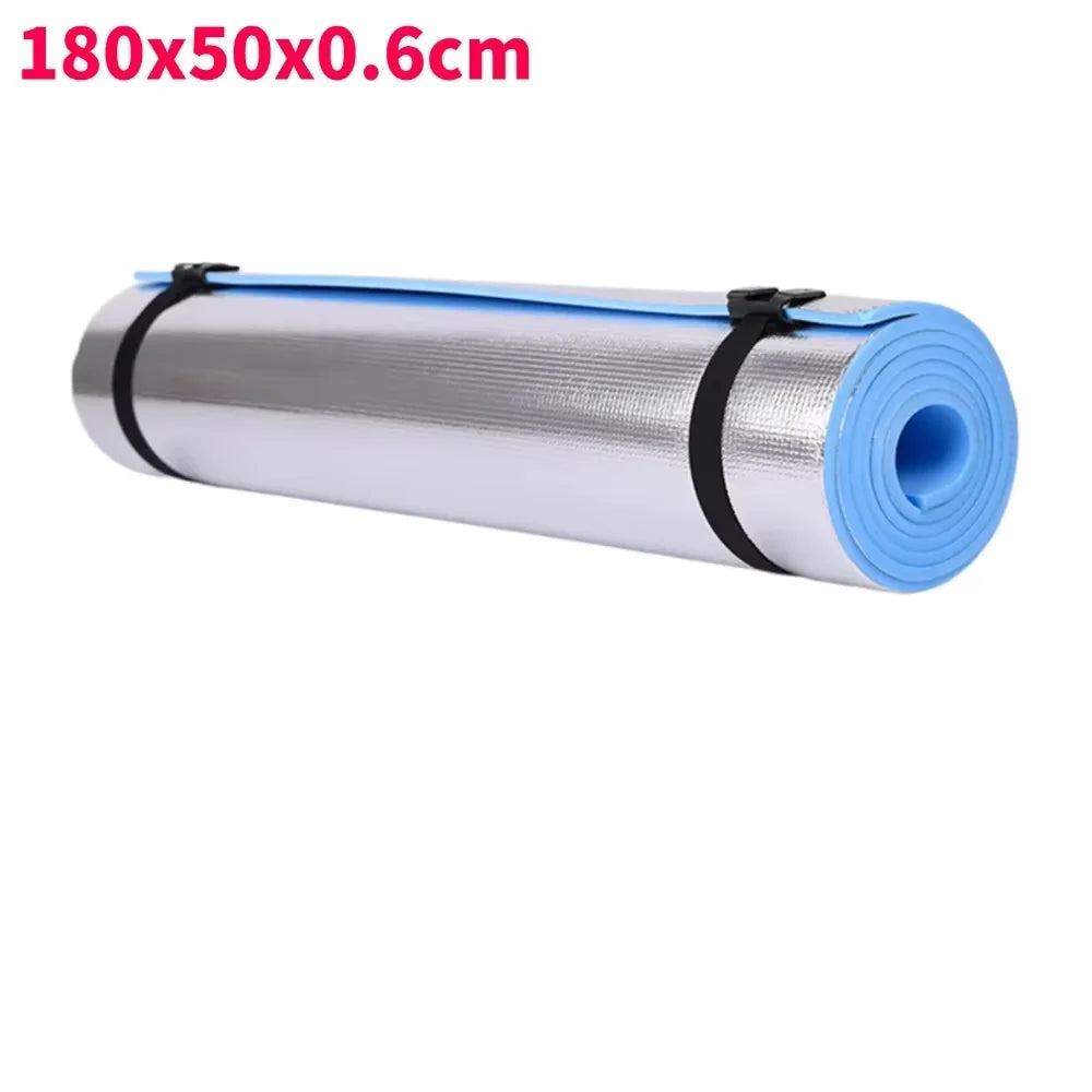 tapis yoga bleu texture embossée mousse confortable ceinture serrage 10mm moderne fitness sport
