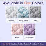 coussin puff grid doux blanc rose violet gris poignée confortable maison lit