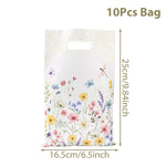 serviettes festives fleurs colorées assiettes verres nappe anniversaire décoration table pâques Blanc multicolore