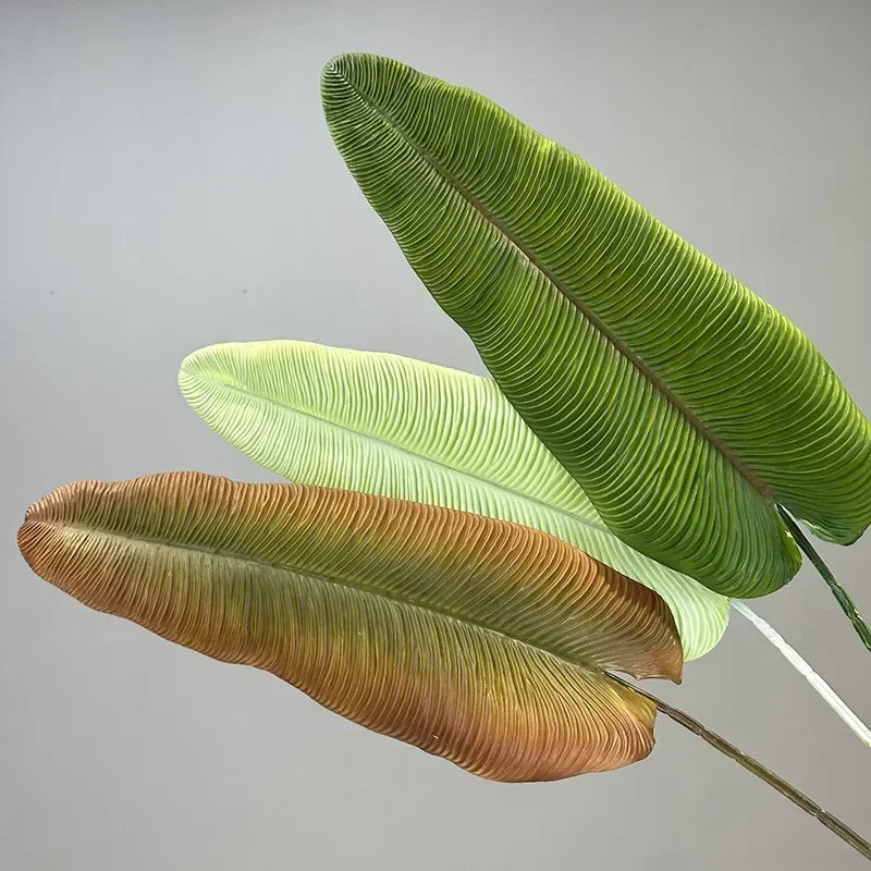 plantes artificielles vertes moderne 102cm extérieur decoration feuilles 60cm rayures verticales