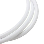 câble flexible kit rideau tension blanc argenté crochets métal minimaliste mètres