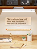 lampe led blanc moderne aimant rechargeable usb couleurs flux lumineux minimaliste