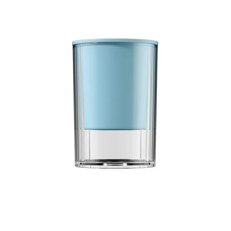 cache pot transparent moderne jaune blanc vert bleu violet adhésif intérieur maison grains colorés