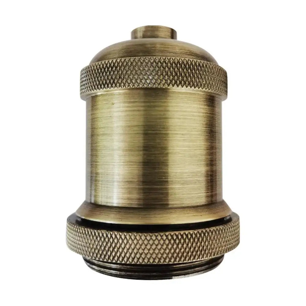 ampoule e27 vintage or cuivre texture brossée noir blanc durable facile