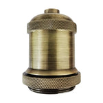ampoule e27 vintage or cuivre texture brossée noir blanc durable facile