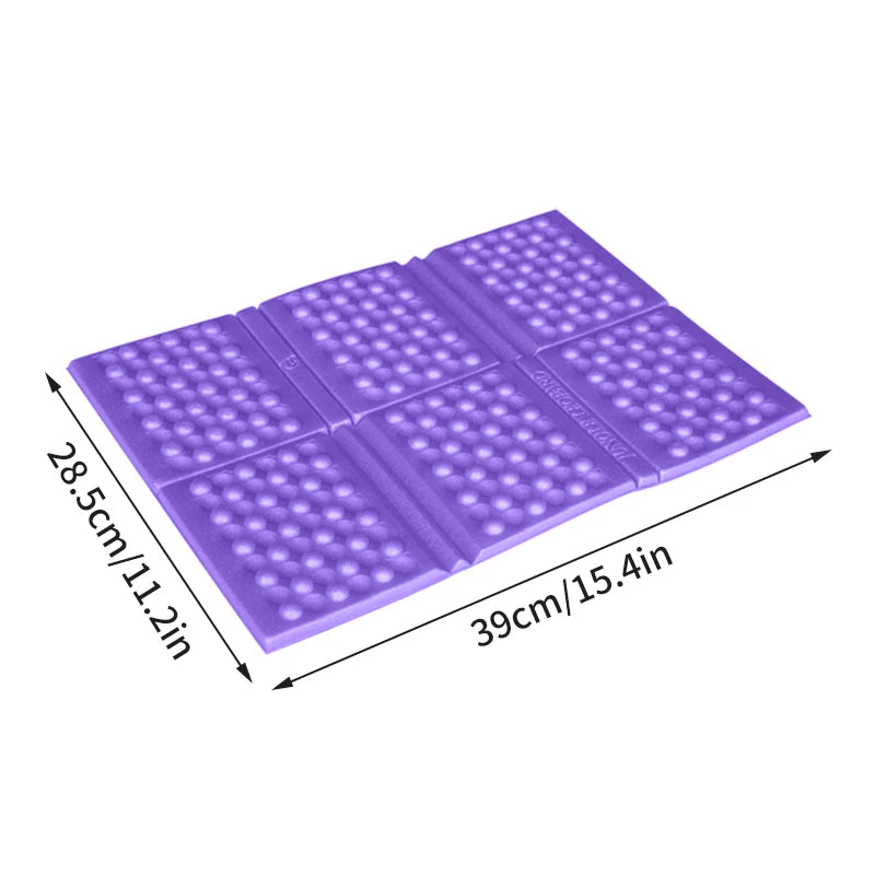 tapis sol pliable imperméable mousse pu pvc vert bleu violet orange rouge moderne camping