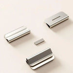clips magnétiques rideaux argenté moderne minimalistes lisses aimants inclusion 10 pièces fixations