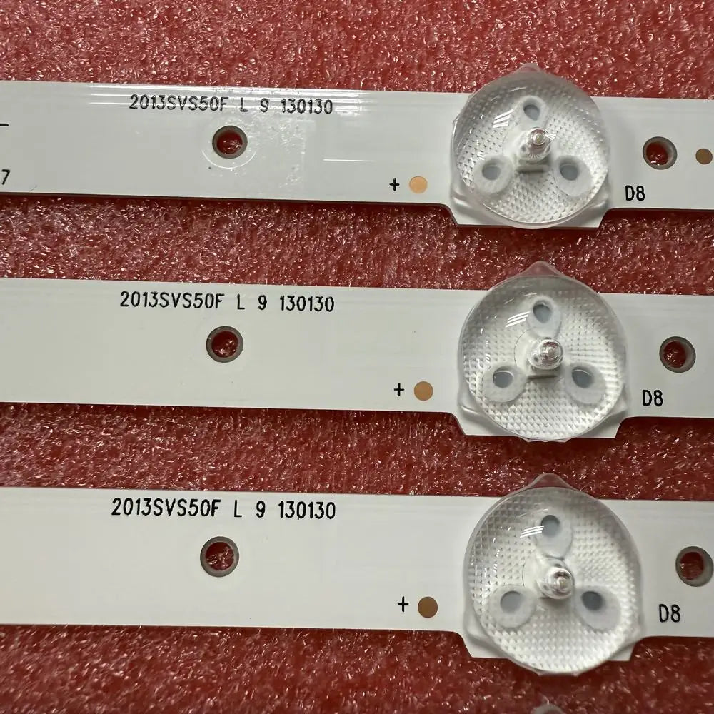 bande lumineuse led blanche ronde translucent moderne connecteurs blancs 18 pièces