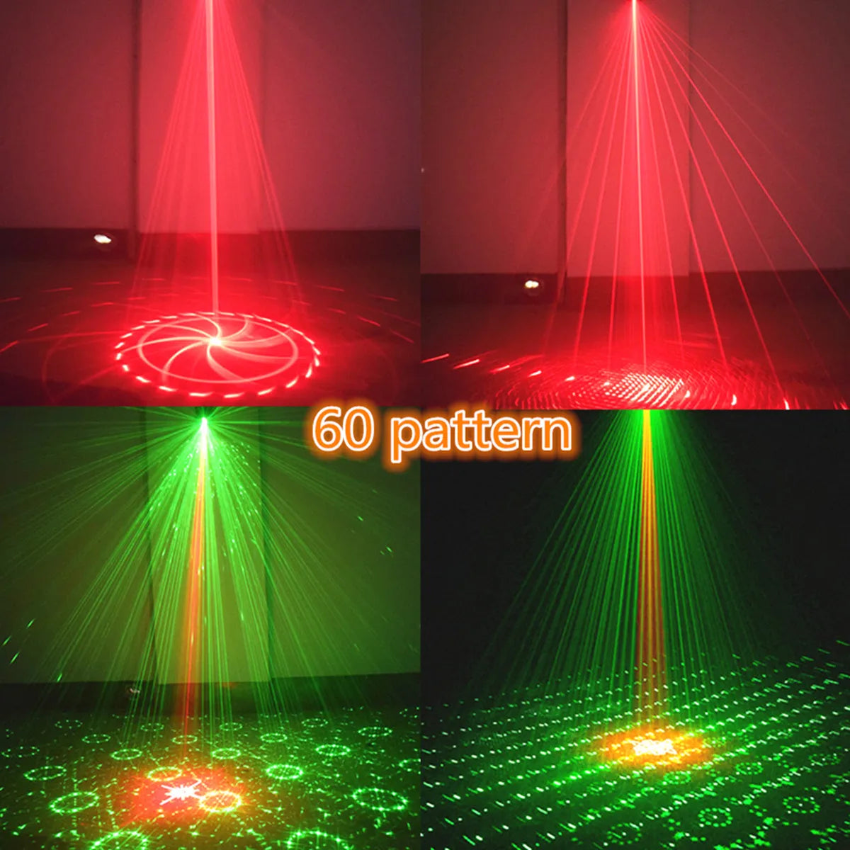 projecteur laser moderne figures humaines motifs géométriques noir graphique commandes