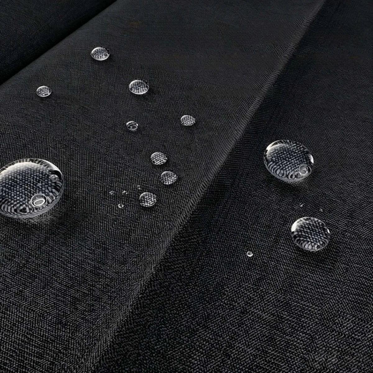 rideau douche moderne blanc noir texturé rayures verticales opacité chambre bain respectueux environnement