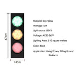 signal lumineux rouge vert jaune noir moderne éclairage cuisine chambre coucher salle manger