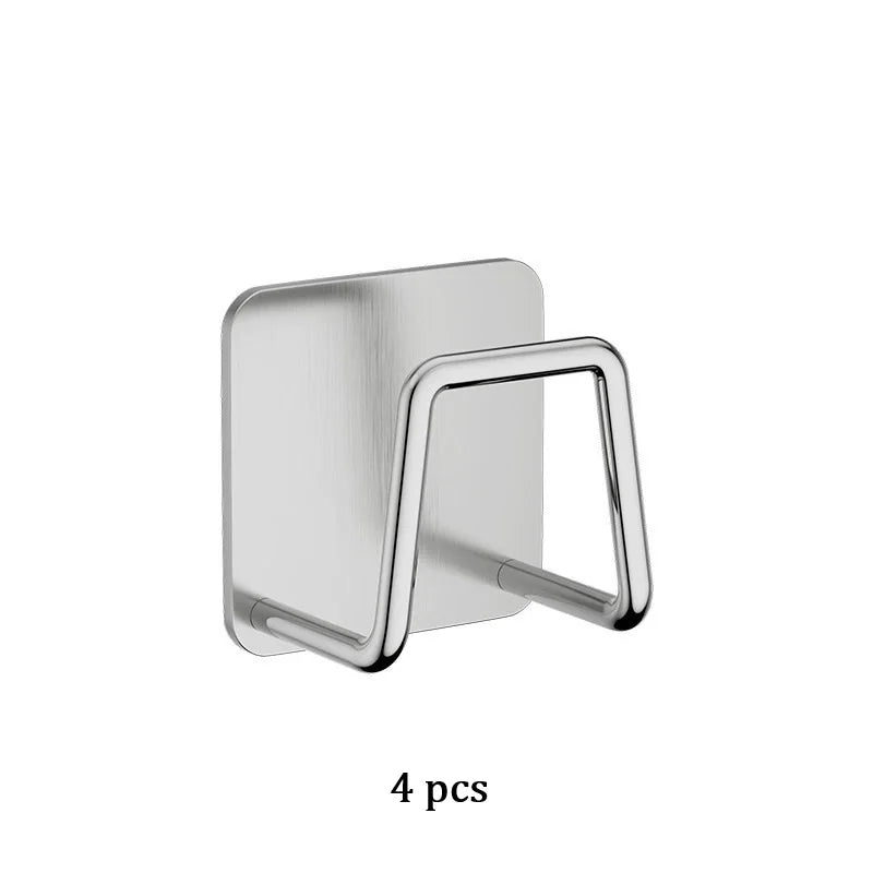 porte éponge acier inoxydable moderne éponges ustensiles cuisine adhésif minimaliste planche découpe couvercle casserole