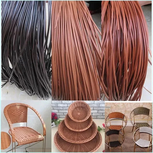 fil synthétique effet rotin réparation meuble chaise panier décoration intérieur bricolage moderne