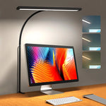 lampe led flexible réglable noir blanc moderne minimaliste interrupteur bouton poussoir