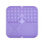 tapis bain animal silicone suction antidérapant moderne orange gris bleu violet vert