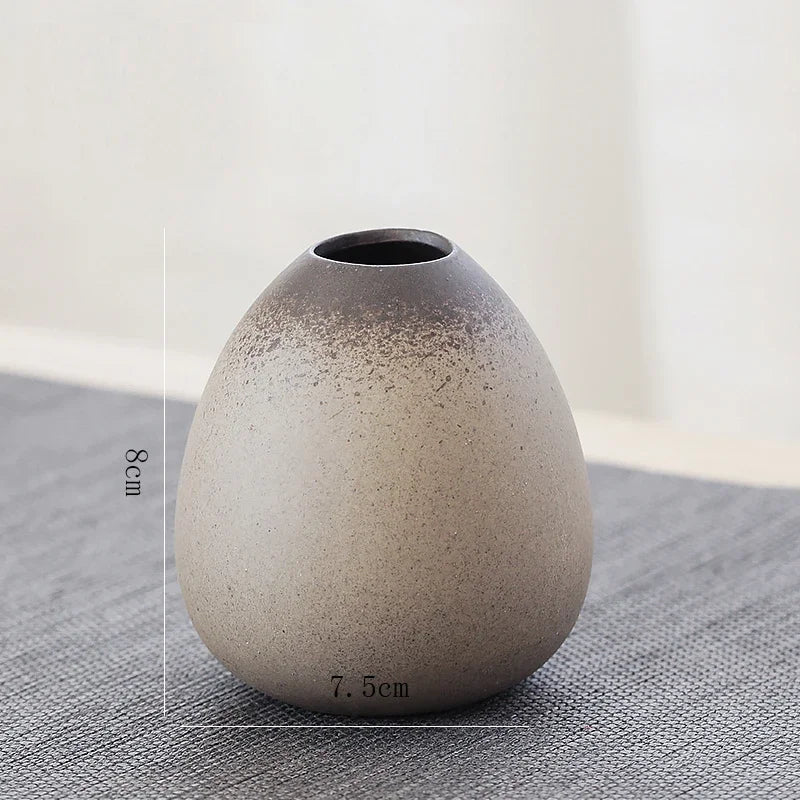 vase céramique gris moderne minimaliste nouveau classique post moderne haute température
