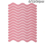 bandes antidérapantes autocollantes transparentes douche baignoire escalier sol sécurité maison motif rayures