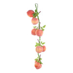 décoration murale guirlande fruits artificiels moderne réaliste clips vert rouge jauneintérieur