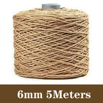 corde macramé coton blanc naturelle décoration murale artisanale bricolage rustique textile