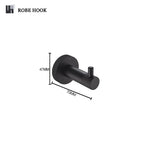 accessoires salle bain noir mat modernes fixations papier toilette verre dents brosse dents
