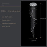 suspension lumineuse moderne papillons cristal bleu transparent élégante lumière chaînes haute qualité