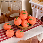 décor maison fruits artificiels résine pastèque fraises pommes raisins oranges réaliste details cuisine 10pièces