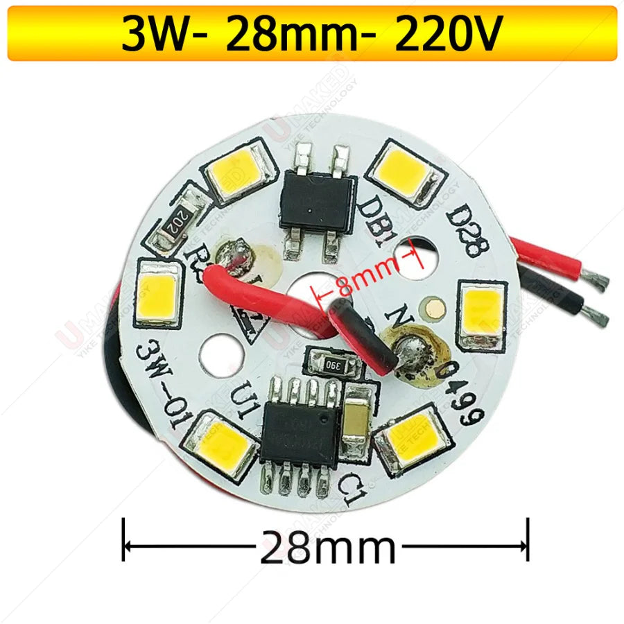 plaque led aluminium smd blanc pilote ic intégré éclairage panneau intérieur moderne