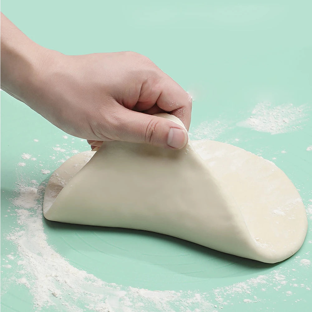 tapis silicone pâtisserie antadhésif vert menthe cercles concentriques surface lisse moderne utilitaire