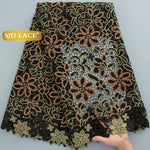 dentelle fine brodée violet rose noir vert traditionnelle élégante mariage fête