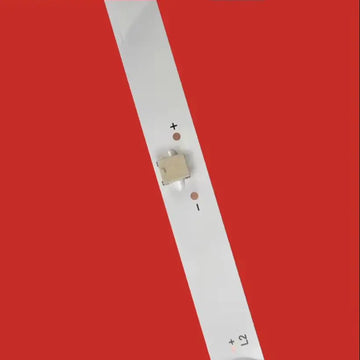 barrette led industrielle 3v 597mm blanc rouge connecteurs électriques deux pièces lumière circulaire